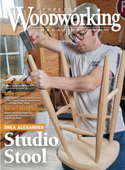 Popular-Woodworking December 01, 2026 Issue Cover
