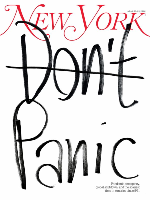 New-York-Magazine March 16, 2020 Issue Cover