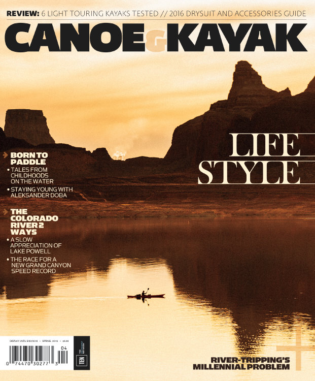 Canoe-and-Kayak March 01, 2016 Issue Cover
