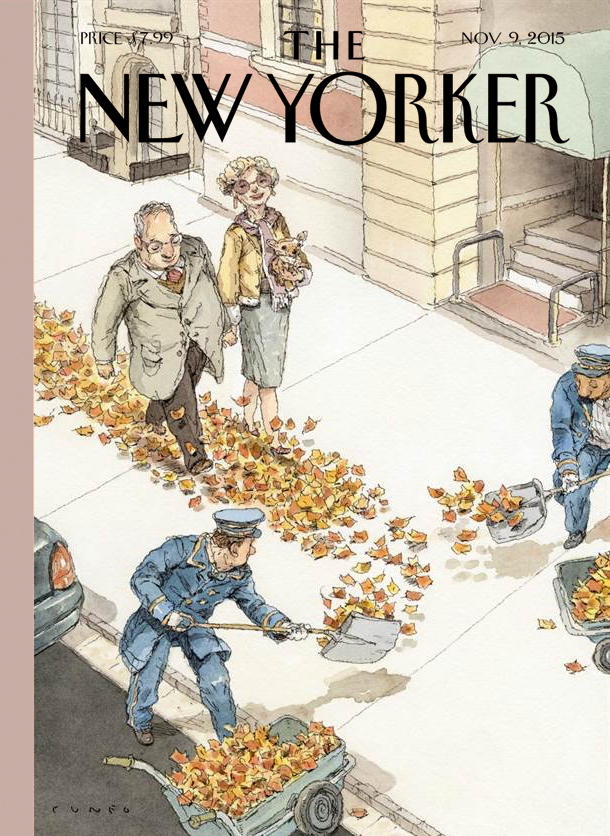 The-New-Yorker November 09, 2015 Issue Cover