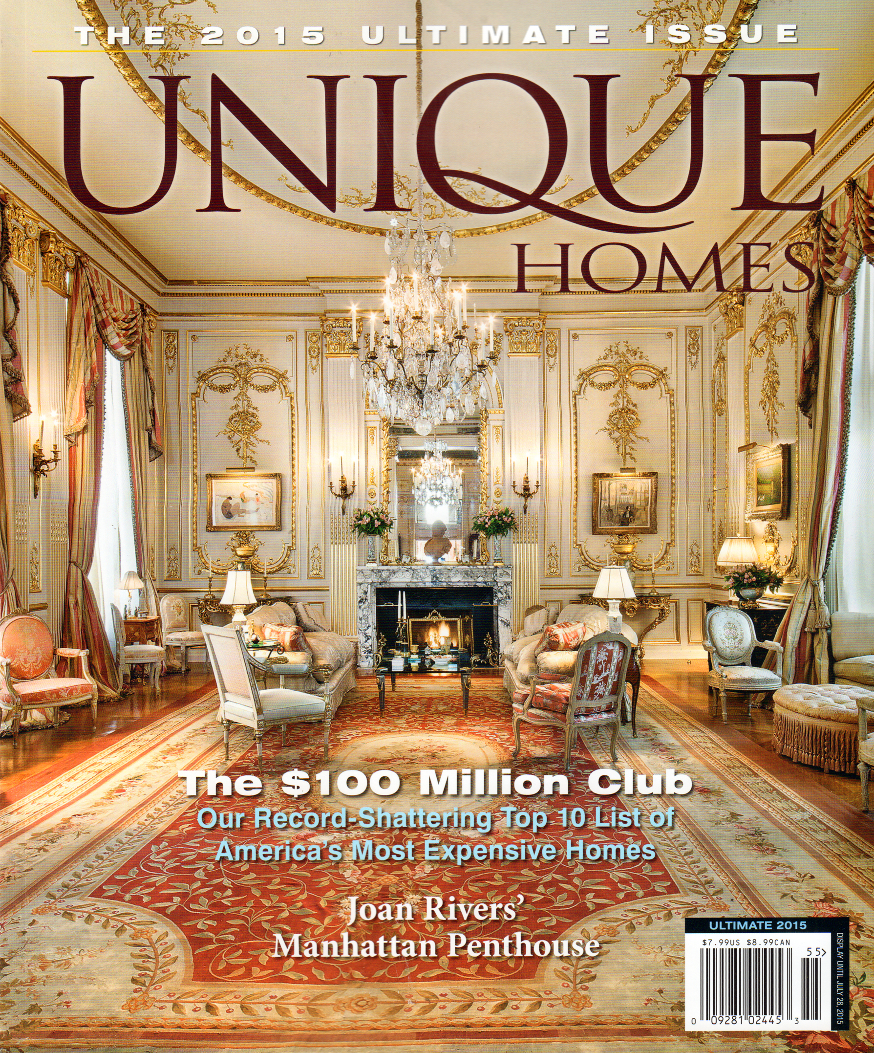 Unique-Homes June 01, 2015 Issue Cover