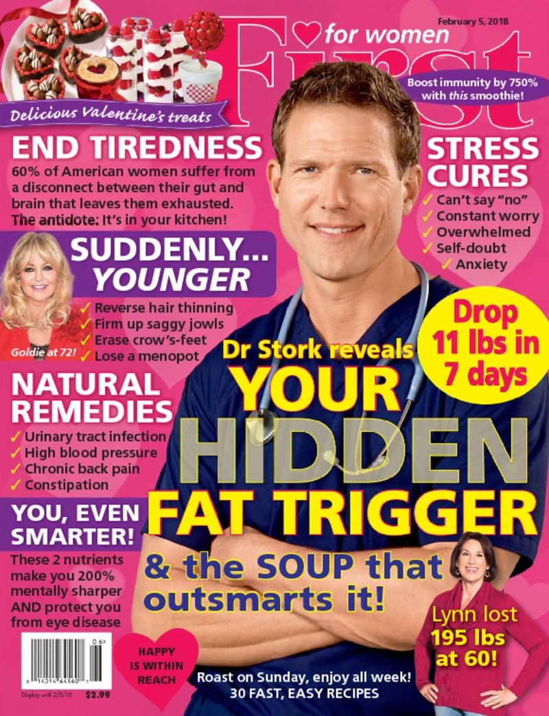 first-for-women February 05, 2018 Issue Cover