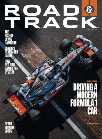 Road & Track August 01, 2019 Issue Cover