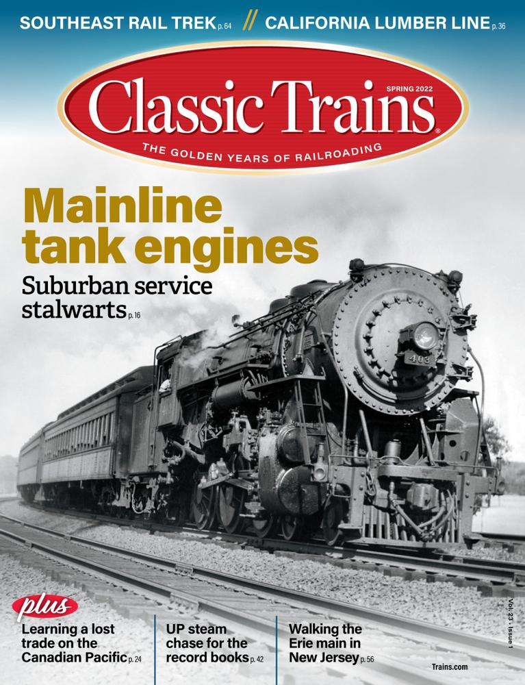 Classic-Trains March 01, 2022 Issue Cover
