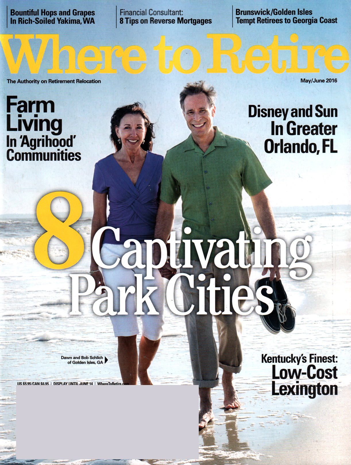 Where-To-Retire May 01, 2016 Issue Cover