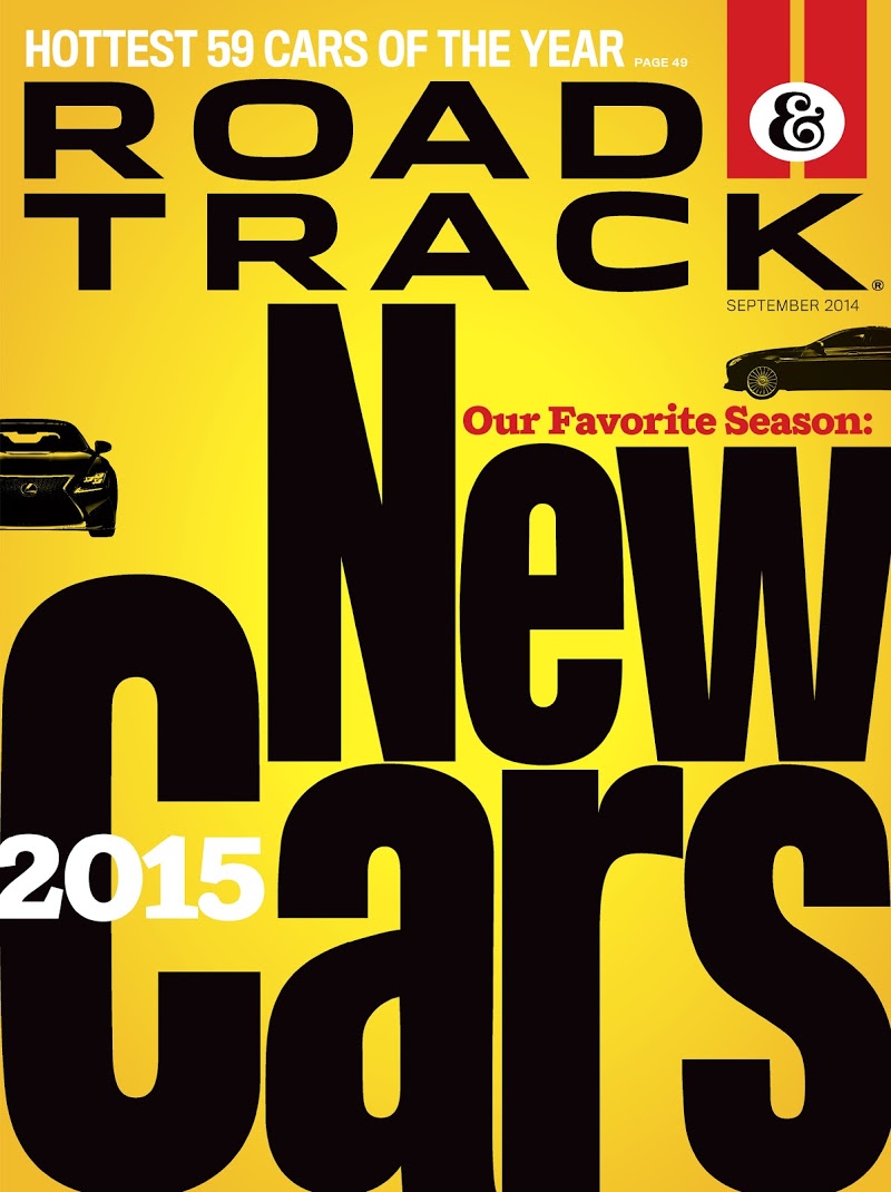 Road-and-Track September 01, 2014 Issue Cover