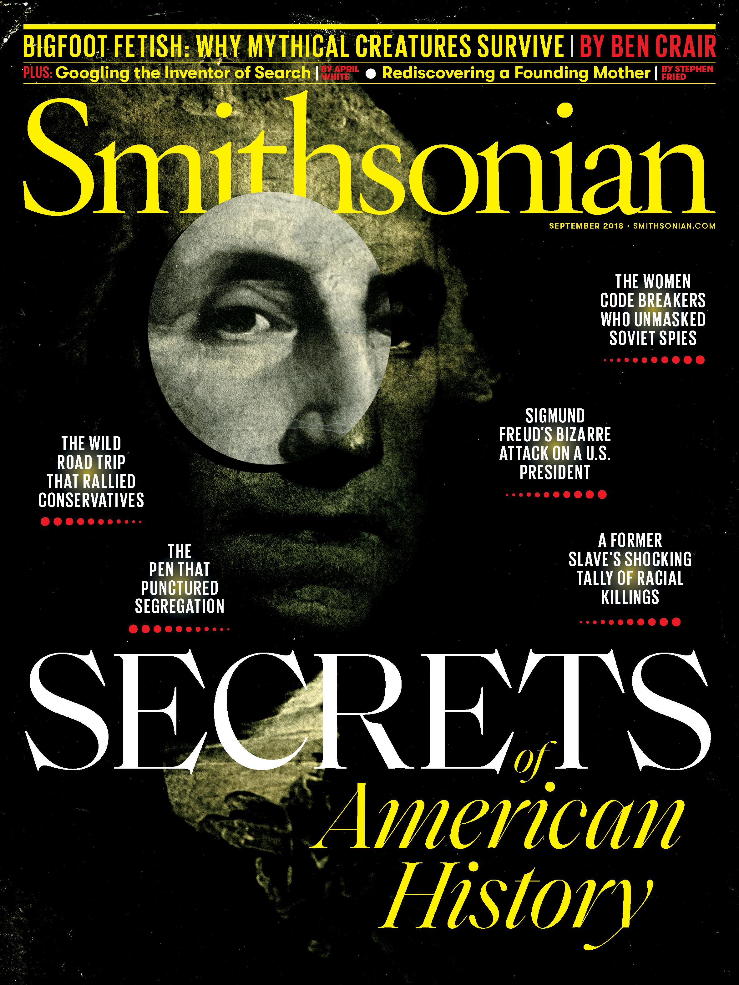 Smithsonian September 01, 2018 Issue Cover