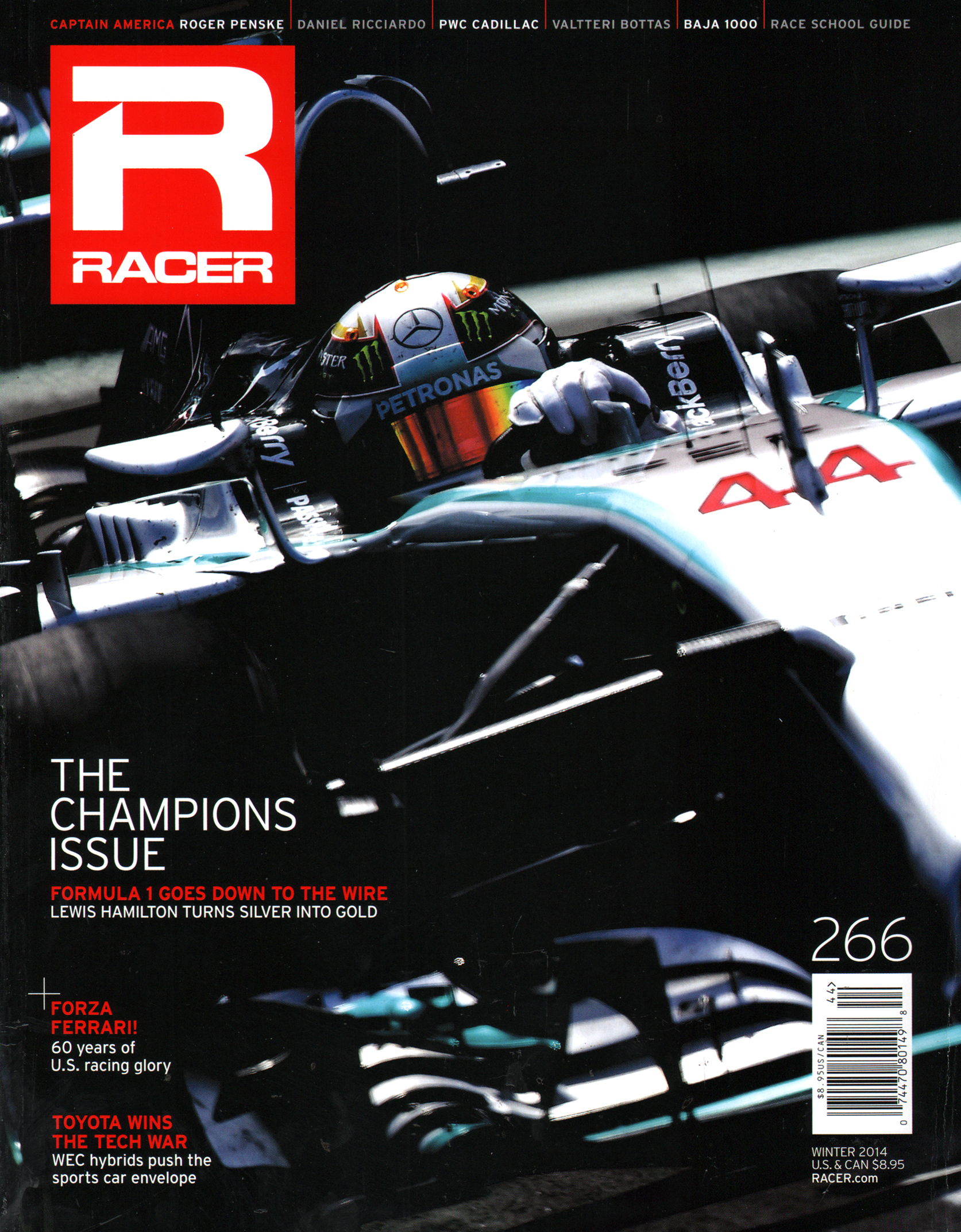 Racer December 01, 2014 Issue Cover