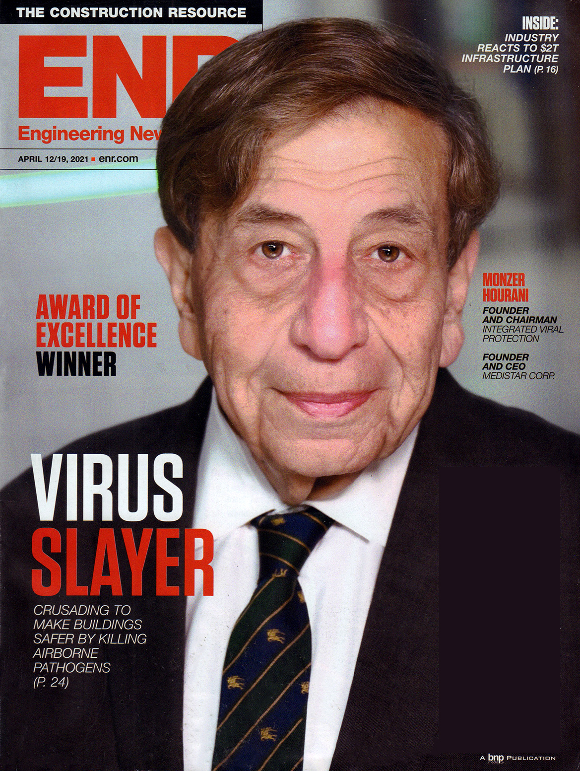 Engineering-News-Record April 12, 2021 Issue Cover