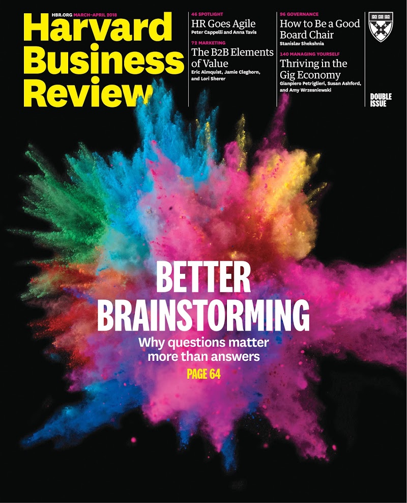 Harvard-Business-Review March 01, 2018 Issue Cover