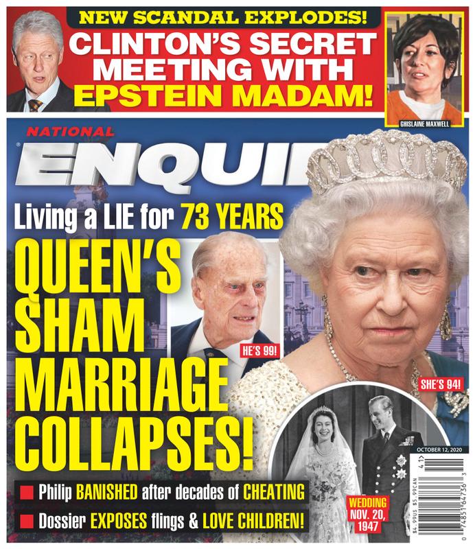 national-enquirer October 12, 2020 Issue Cover