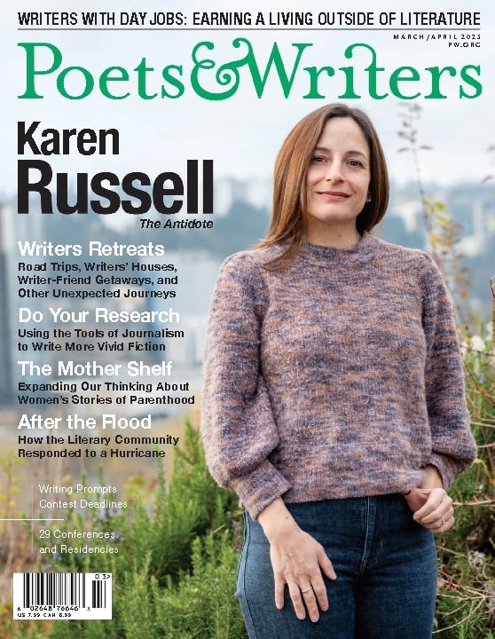 Poets-and-Writers March 01, 2025 Issue Cover