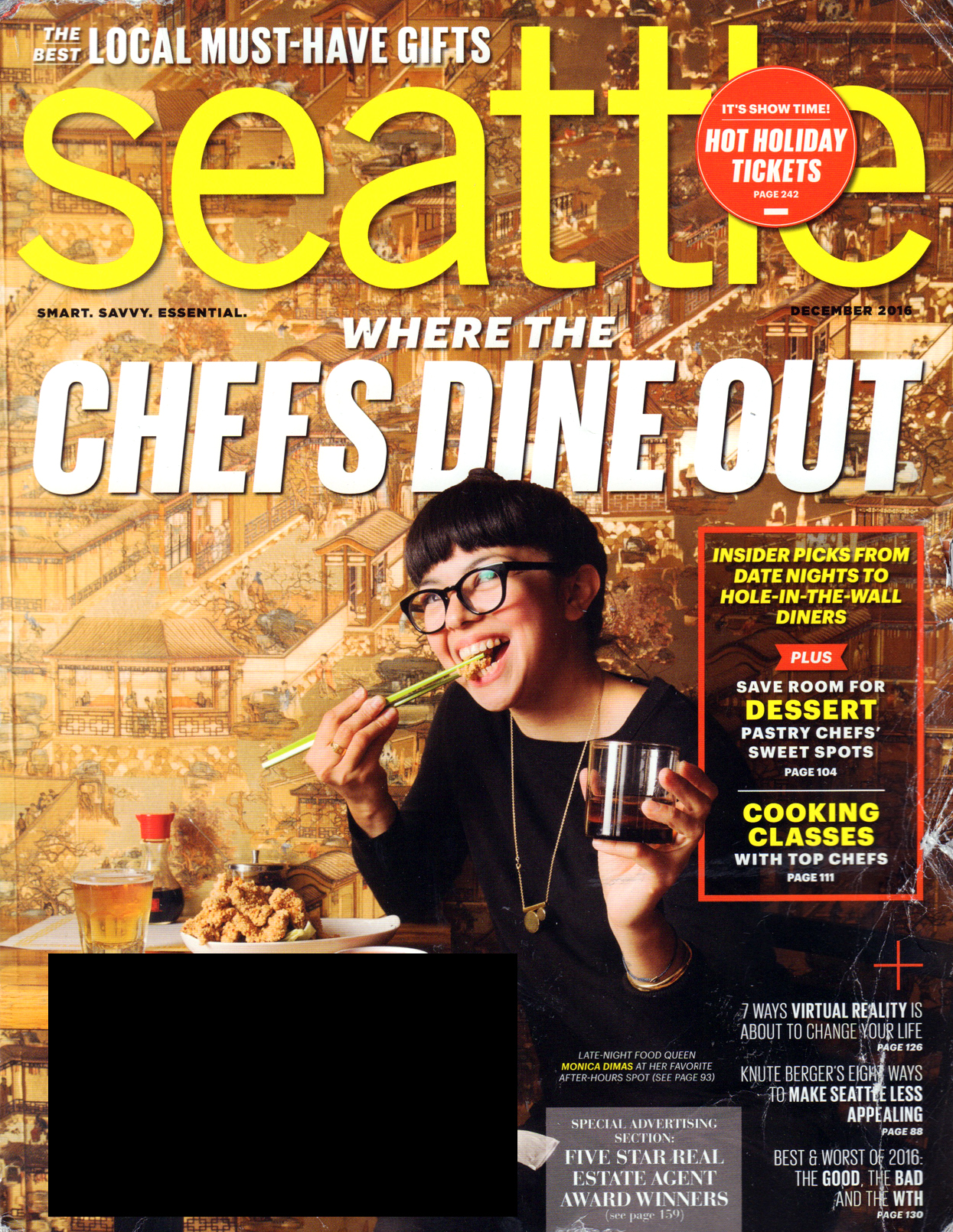 Seattle-Magazine December 01, 2016 Issue Cover