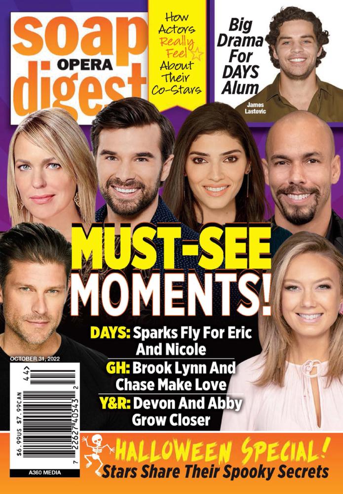 Soap-Opera-Digest October 31, 2022 Issue Cover