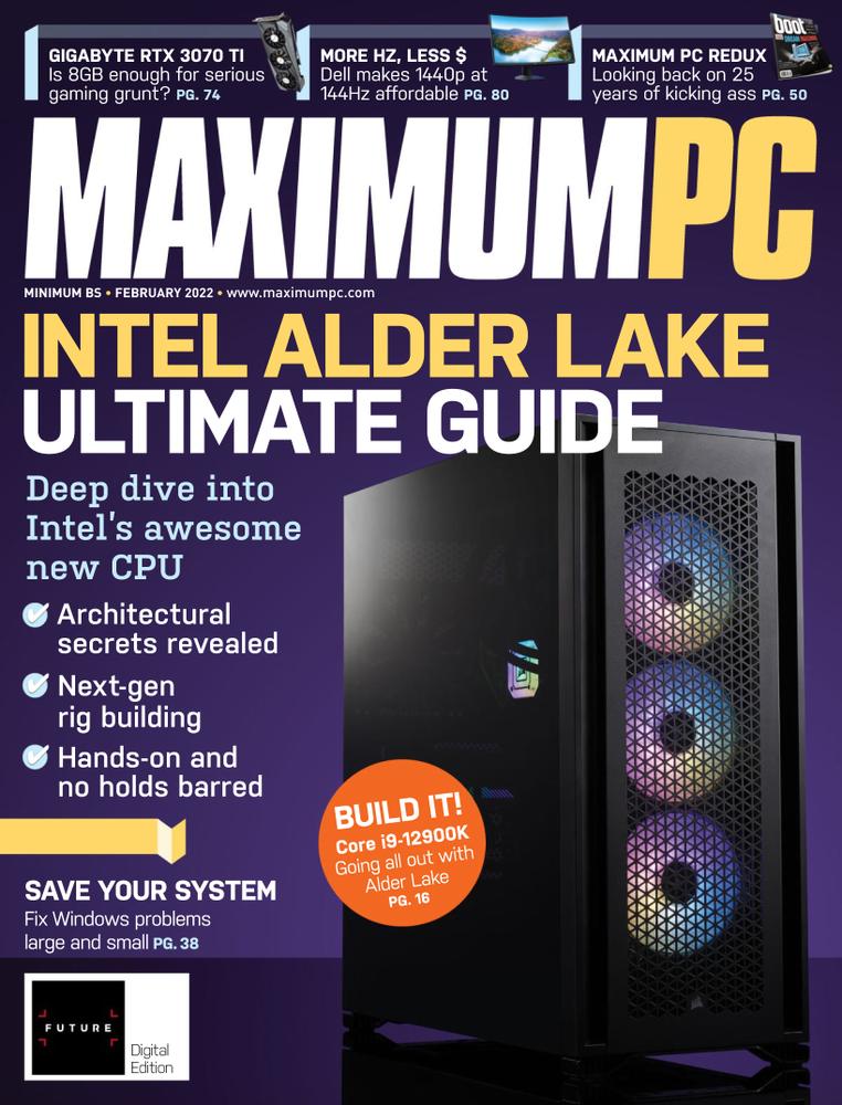 Maximum-PC February 01, 2022 Issue Cover