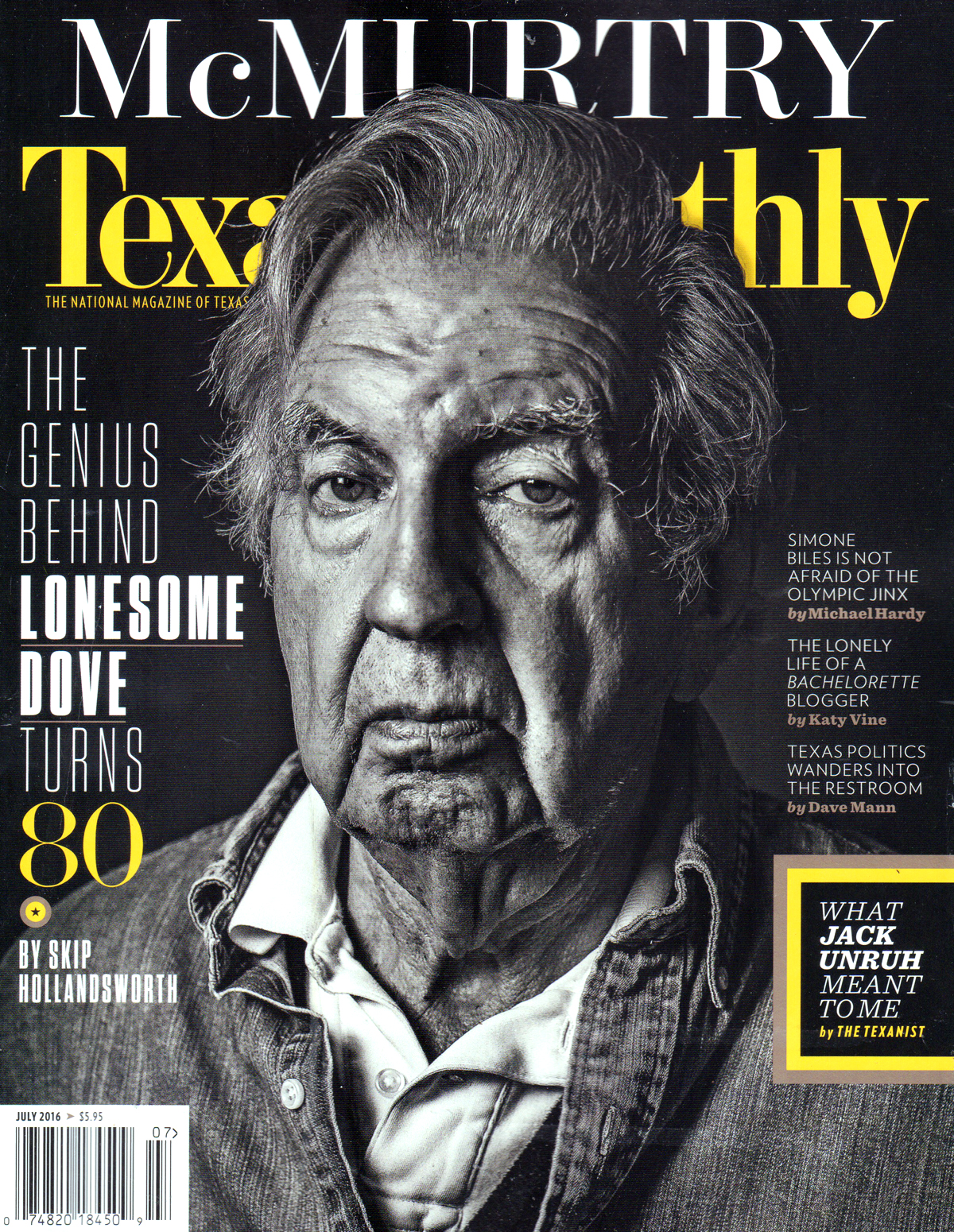 Texas-Monthly July 01, 2016 Issue Cover