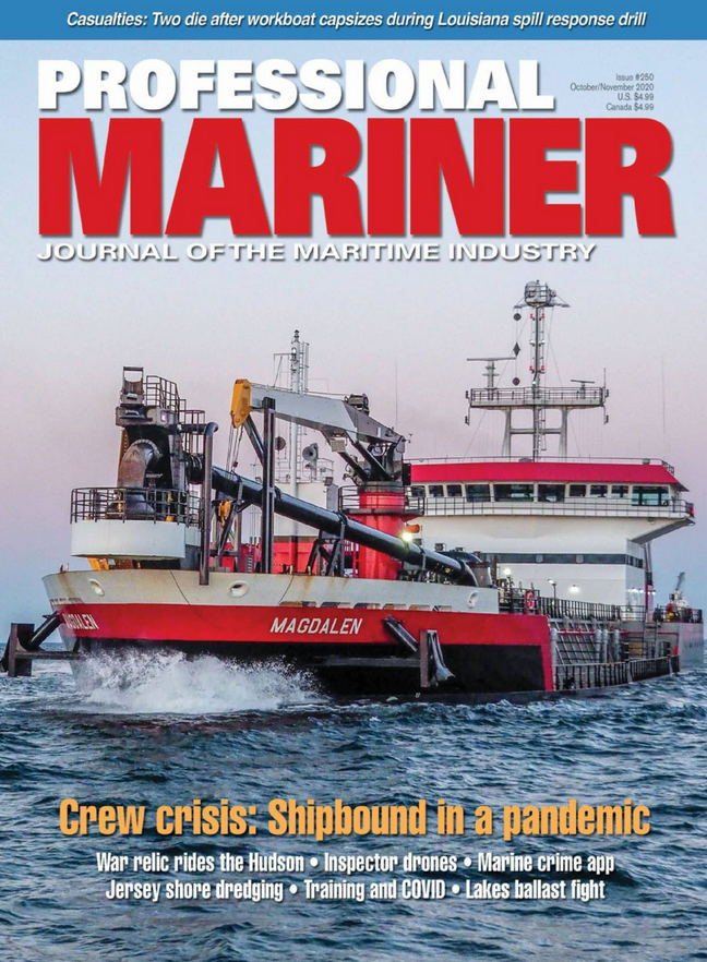 Professional-Mariner October 01, 2020 Issue Cover