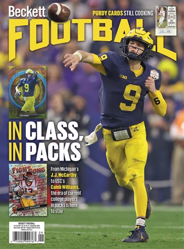 Beckett-Football September 01, 2023 Issue Cover
