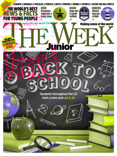 The Week Junior August 22, 2025 Issue Cover