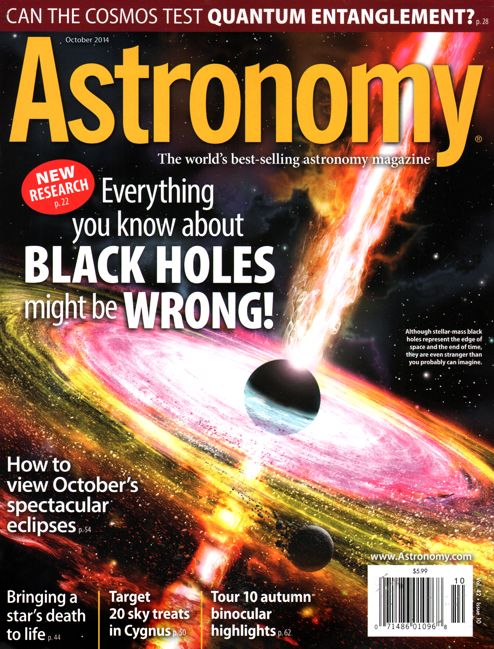 Astronomy October 01, 2014 Issue Cover