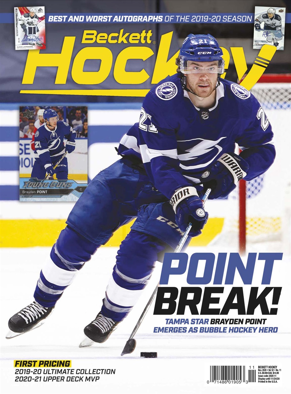 Beckett-Hockey November 01, 2020 Issue Cover