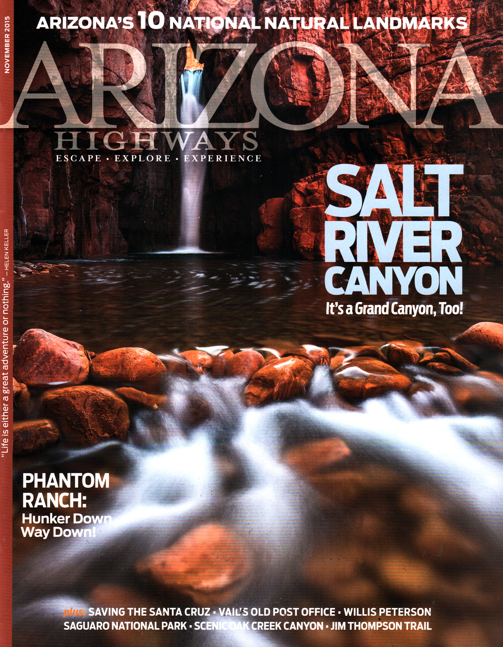 Arizona-Highways November 01, 2015 Issue Cover