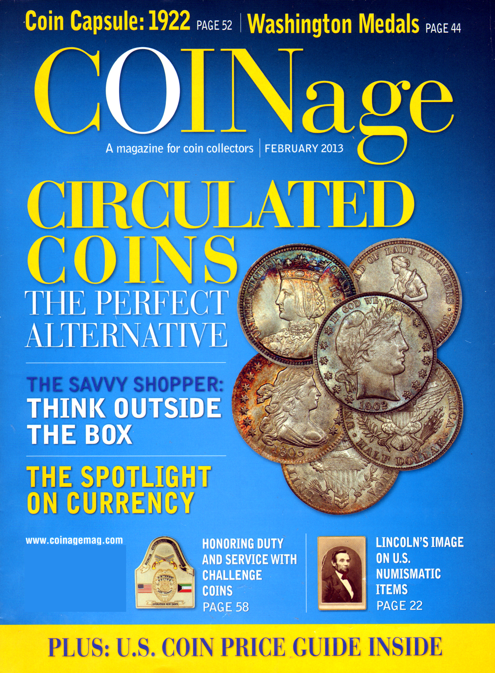 Coinage February 01, 2013 Issue Cover