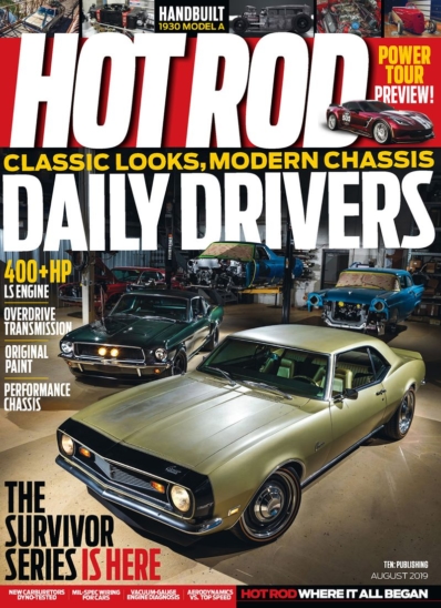 Hot Rod August 01, 2019 Issue Cover