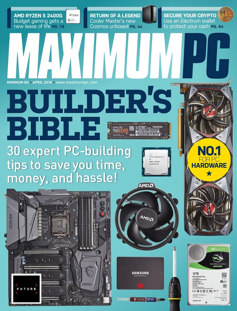 Maximum-PC April 01, 2018 Issue Cover