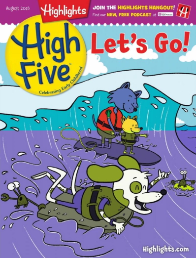 Highlights High Five August 01, 2018 Issue Cover