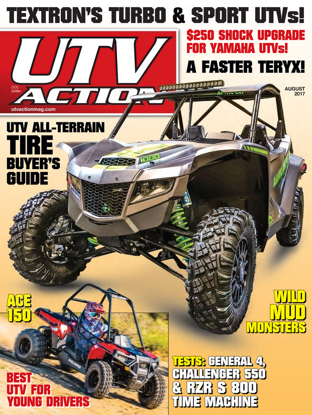 UTV-Action August 01, 2017 Issue Cover