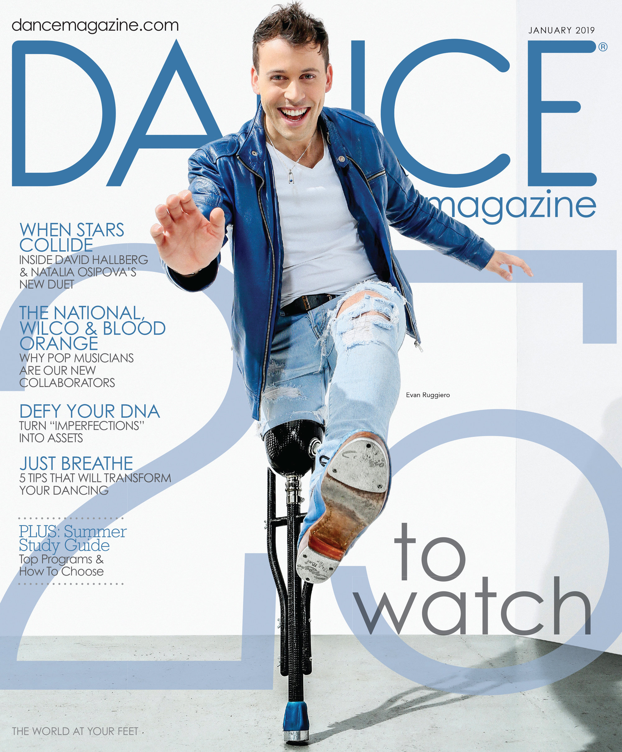 Dance-Magazine January 01, 2019 Issue Cover