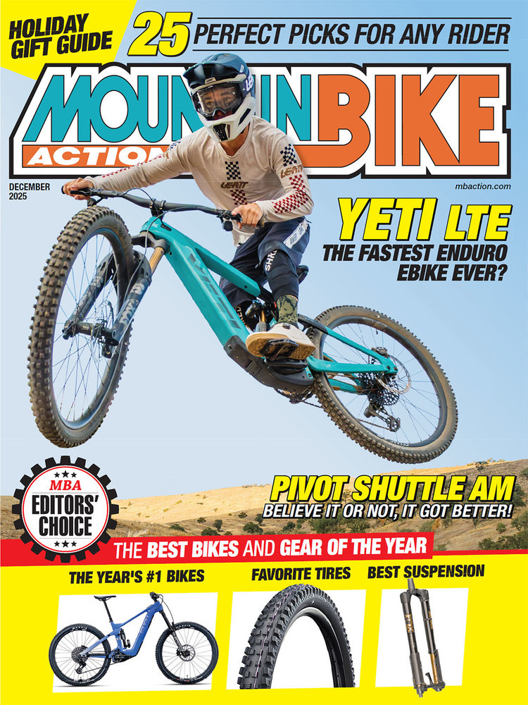 Mountain Bike Action December 01, 2025 Issue Cover