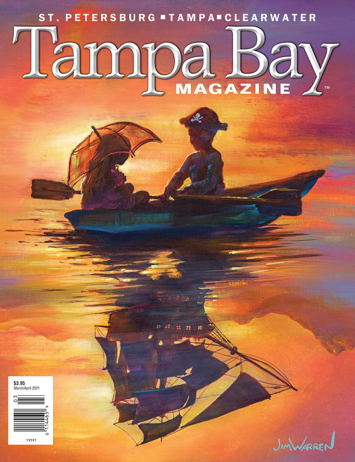 Tampa Bay Magazine March 01, 2021 Issue Cover