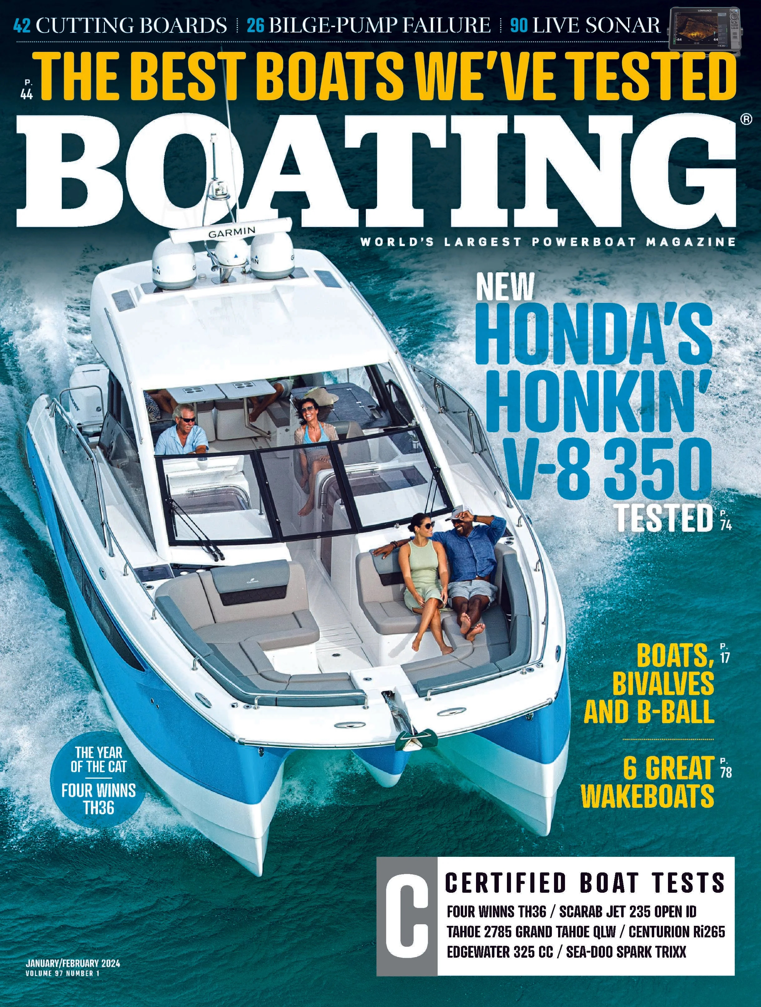 Boating January 01, 2024 Issue Cover