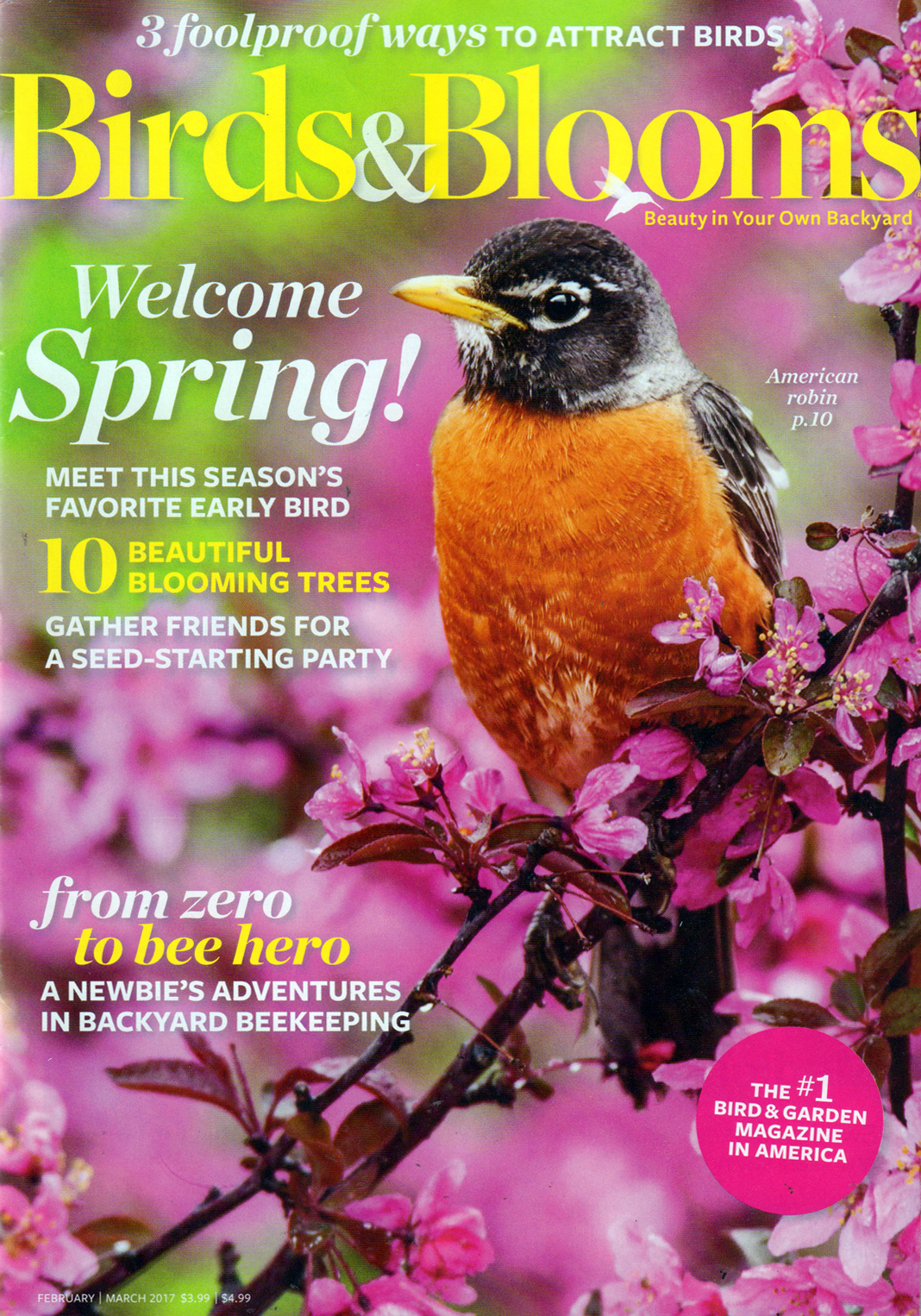 Birds-and-Blooms February 01, 2017 Issue Cover