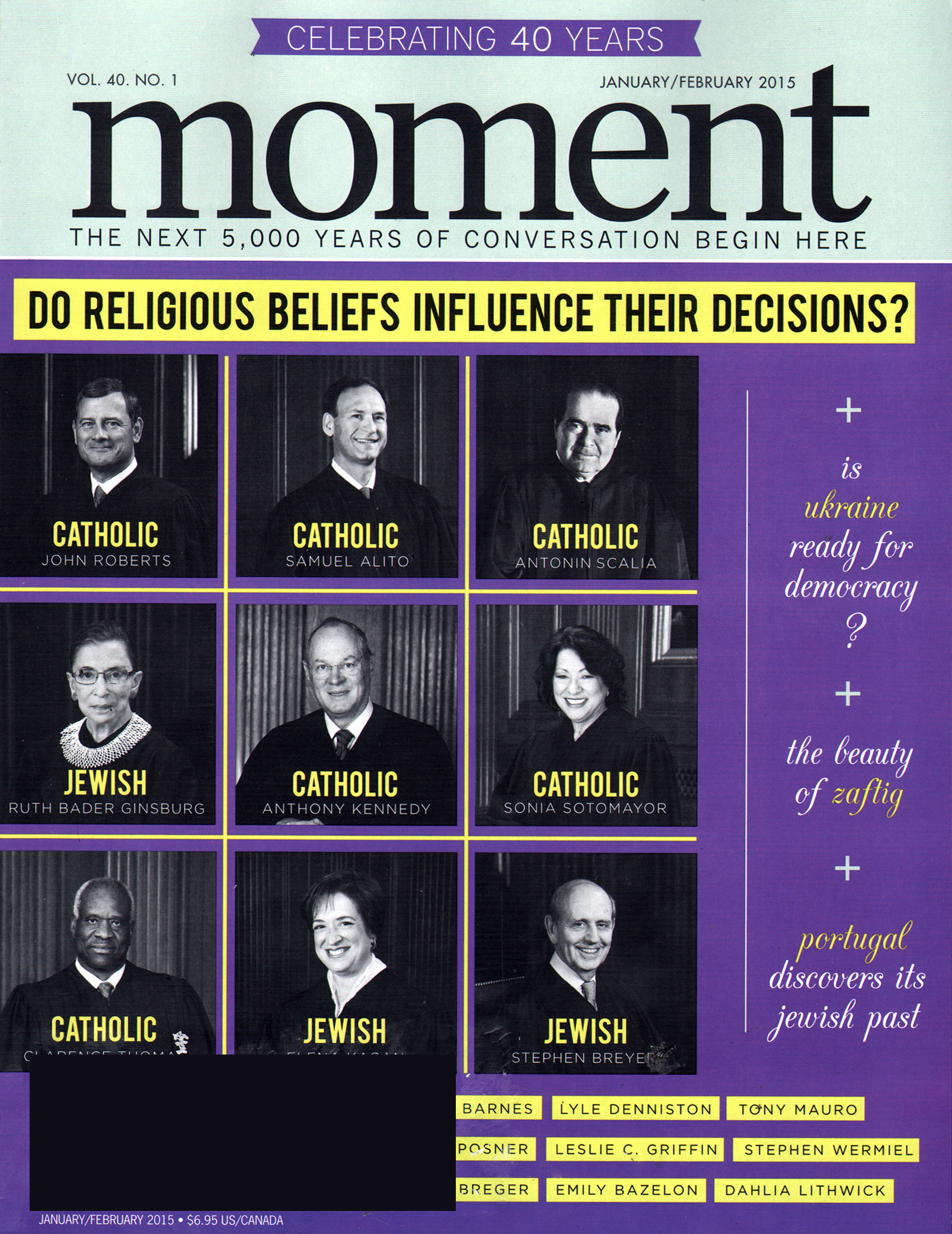 Moment January 01, 2015 Issue Cover