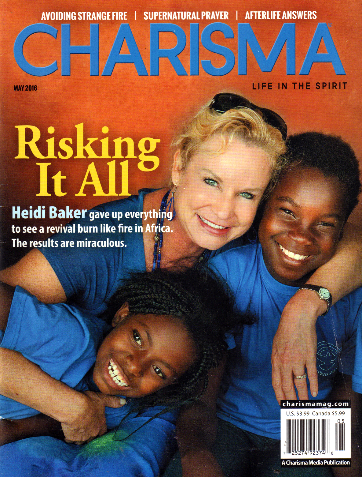 Charisma May 01, 2016 Issue Cover