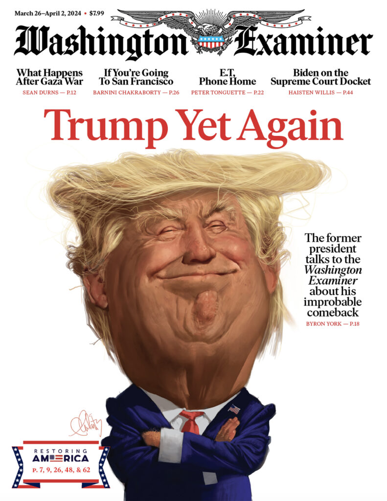 Washington-Examiner March 26, 2024 Issue Cover