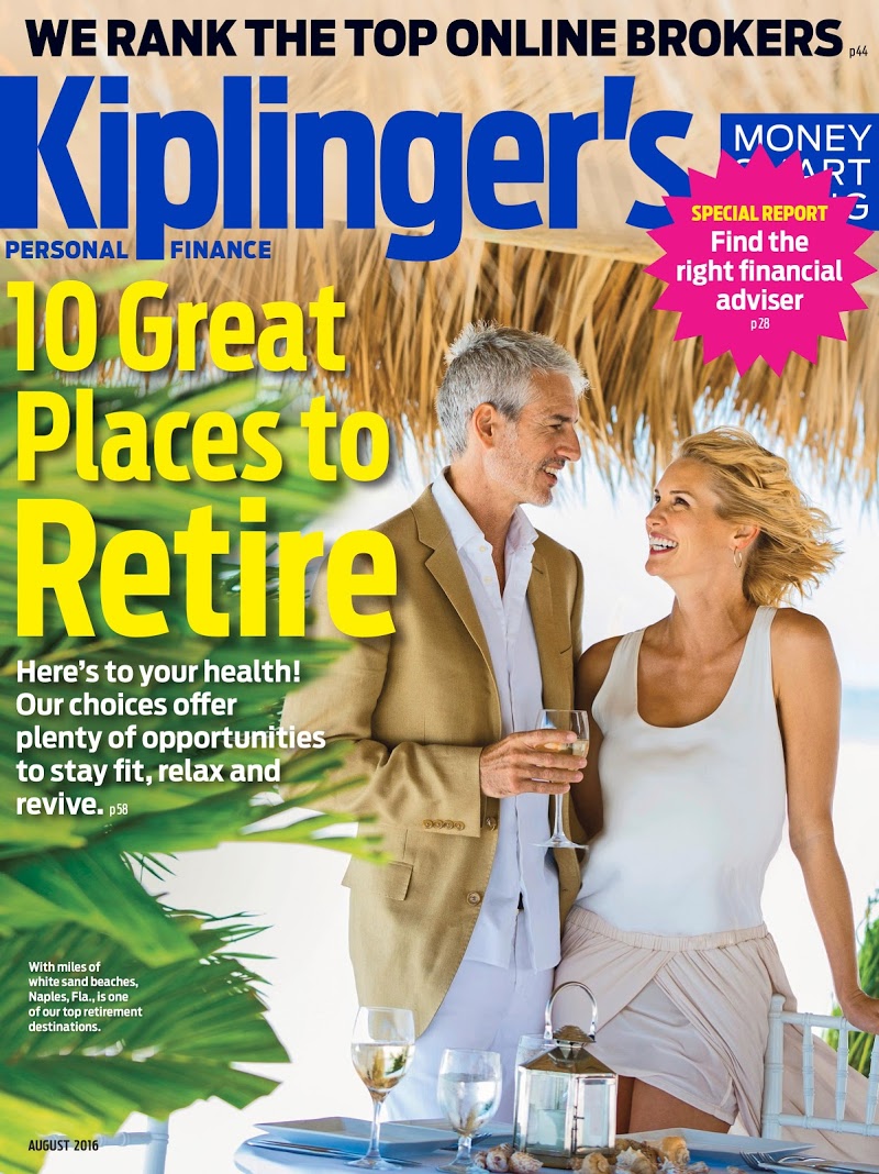 Kiplingers-Personal-Finance August 01, 2016 Issue Cover