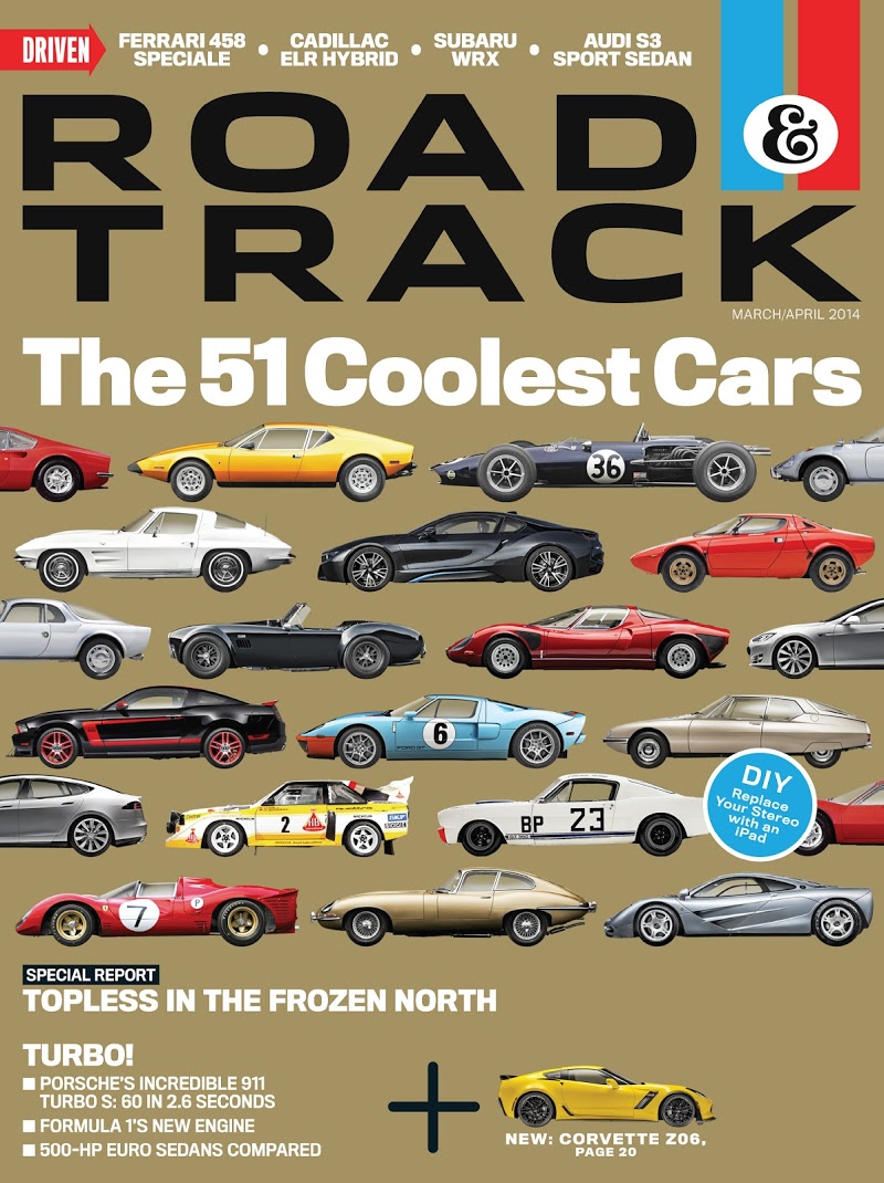 Road-and-Track March 01, 2014 Issue Cover