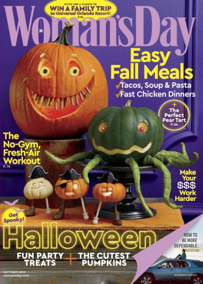 Woman's Day October 01, 2019 Issue Cover