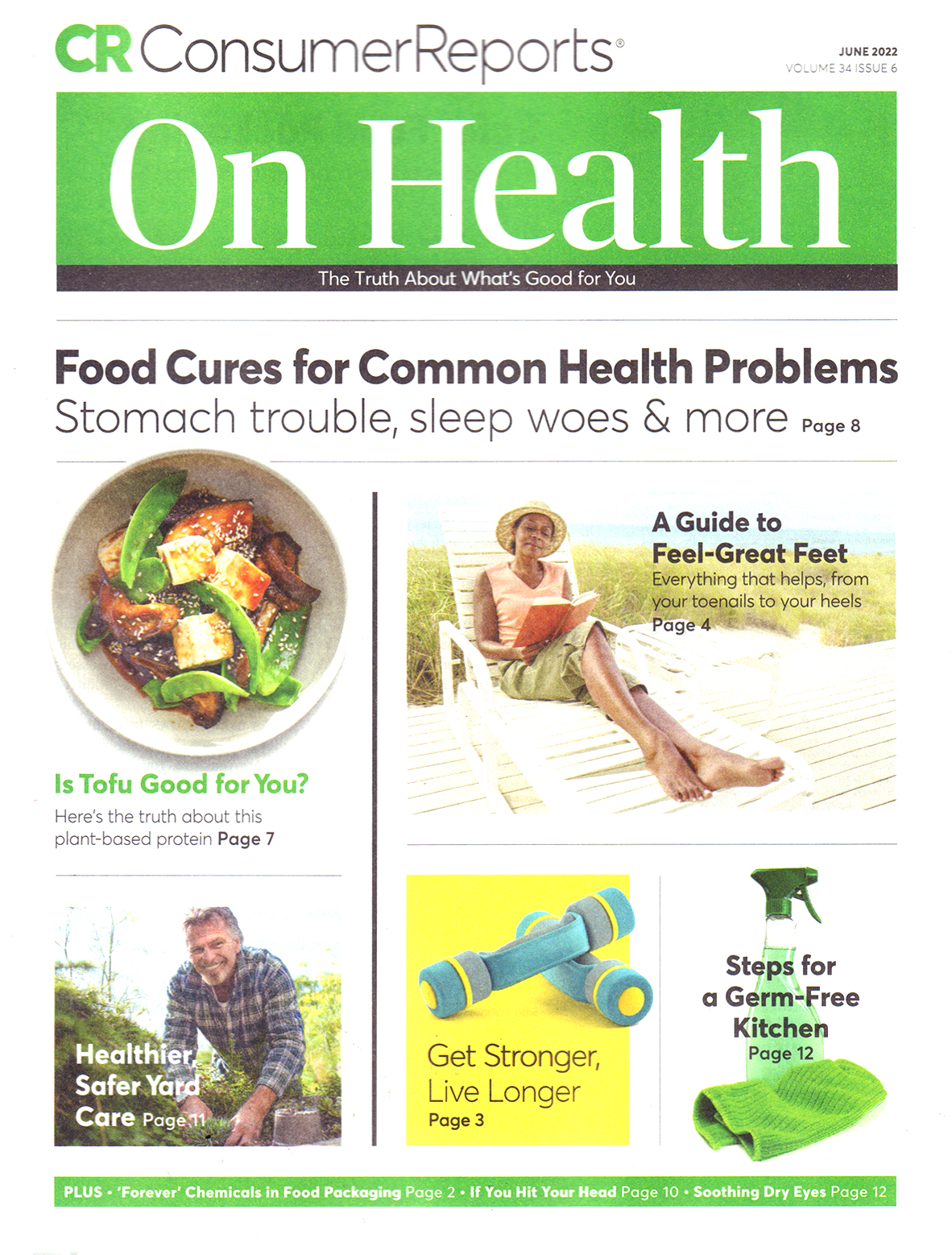 Consumer-Reports-On-Health June 01, 2022 Issue Cover