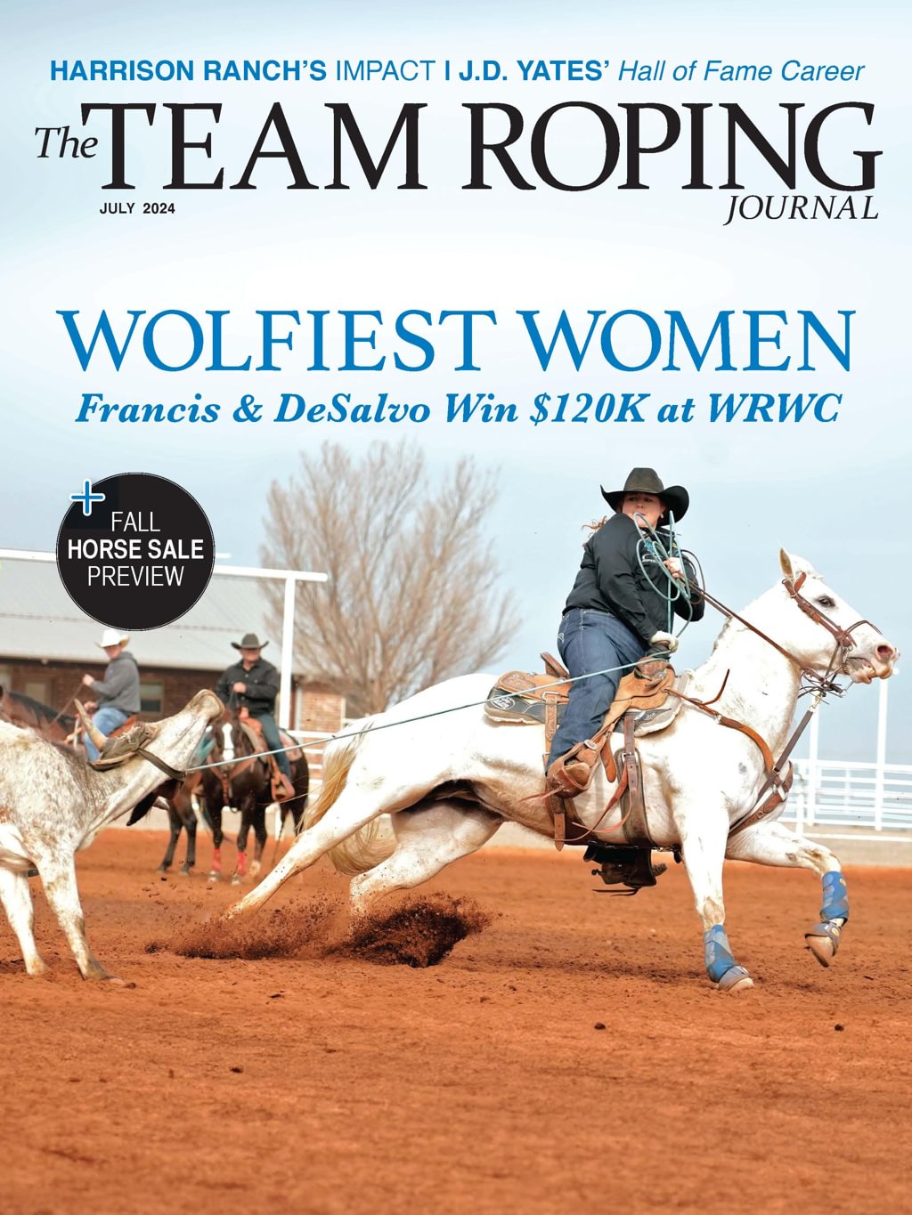 The-Team-Roping-Journal July 01, 2024 Issue Cover