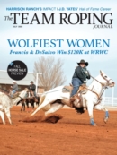 The Team Roping Journal July 01, 2024 Issue Cover