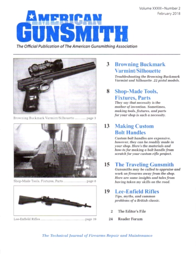 American Gunsmith February 01, 2018 Issue Cover