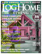 Log-and-Timber-Home-Living October 01, 2018 Issue Cover