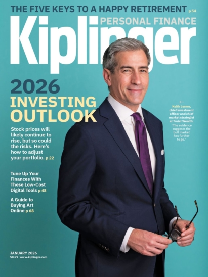 Kiplinger's Personal Finance January 01, 2026 Issue Cover