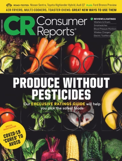 Consumer Reports October 01, 2020 Issue Cover