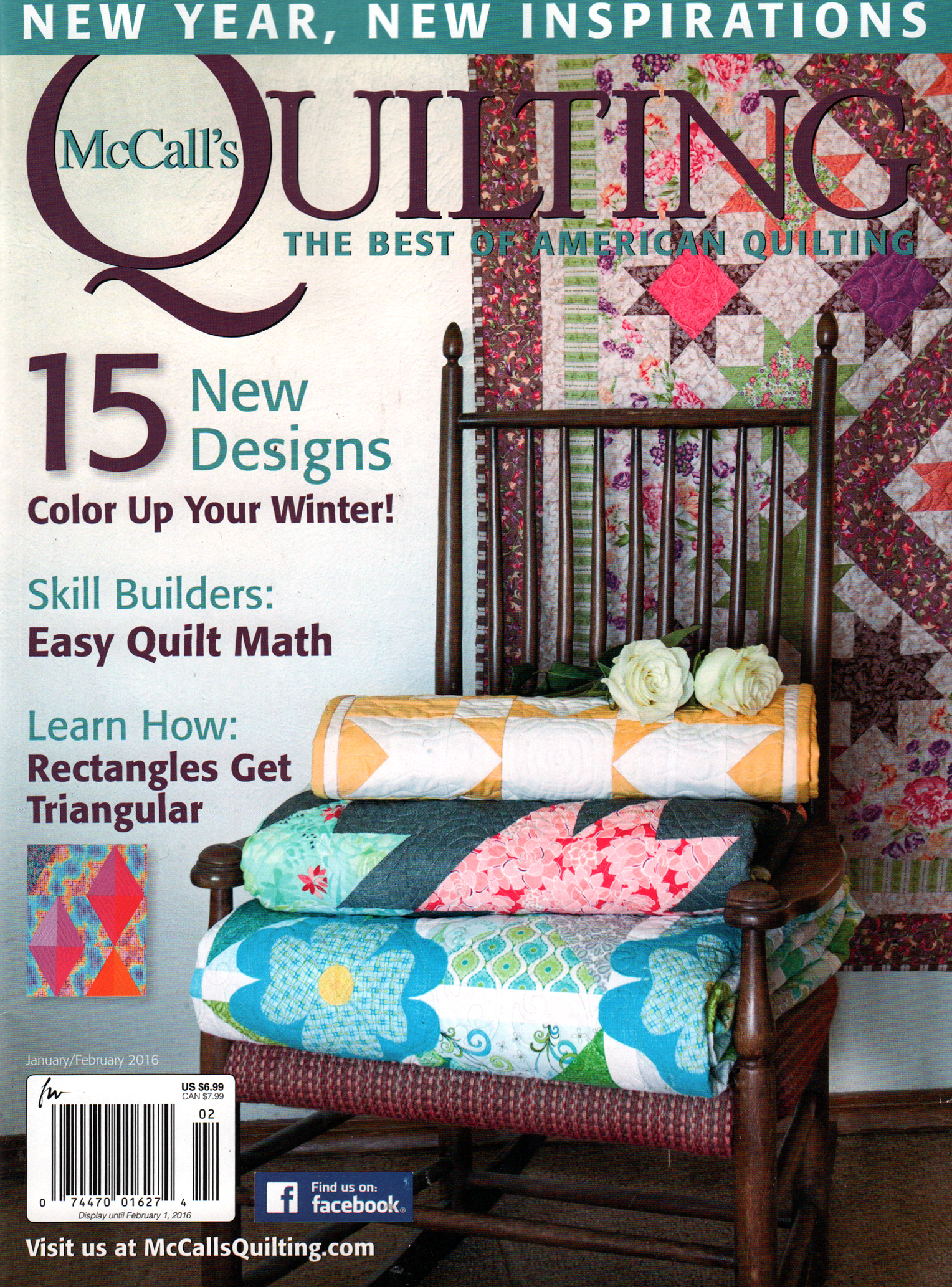 mccalls-quilting January 01, 2016 Issue Cover